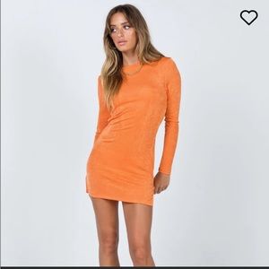 Lioness Orange Mini Dress